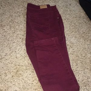 Maroon Aeropostale Jeans